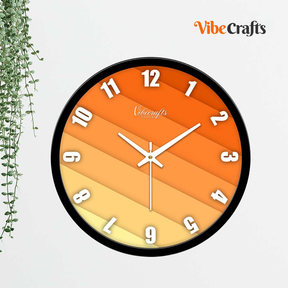 Colorful Design Wooden Wall Clock 