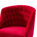 PU Foam Accent Chair with Golden Base
