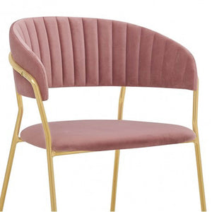 Designer Comfort Pink Lounge Chair