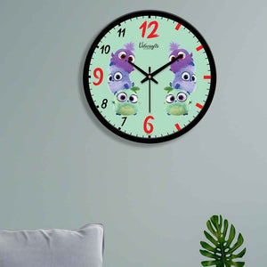 Cute Birds Beautiful Wall Clock