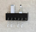 Wood Wall Mounted Mini Bar Shelf