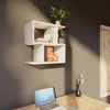Decorative Shaped Designer Wooden Wall Mounted Shelf