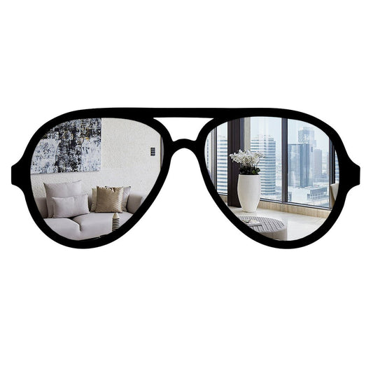 Decorative Sunglasses Shape Wall Mirror
