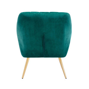 Comfy Velvet Accent Chair