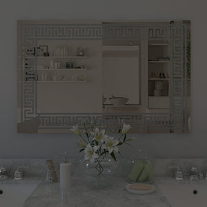  LED Rectangular Bathroom Mirror