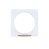 Decorative Wooden Wall Mounted Shelf with White Finish