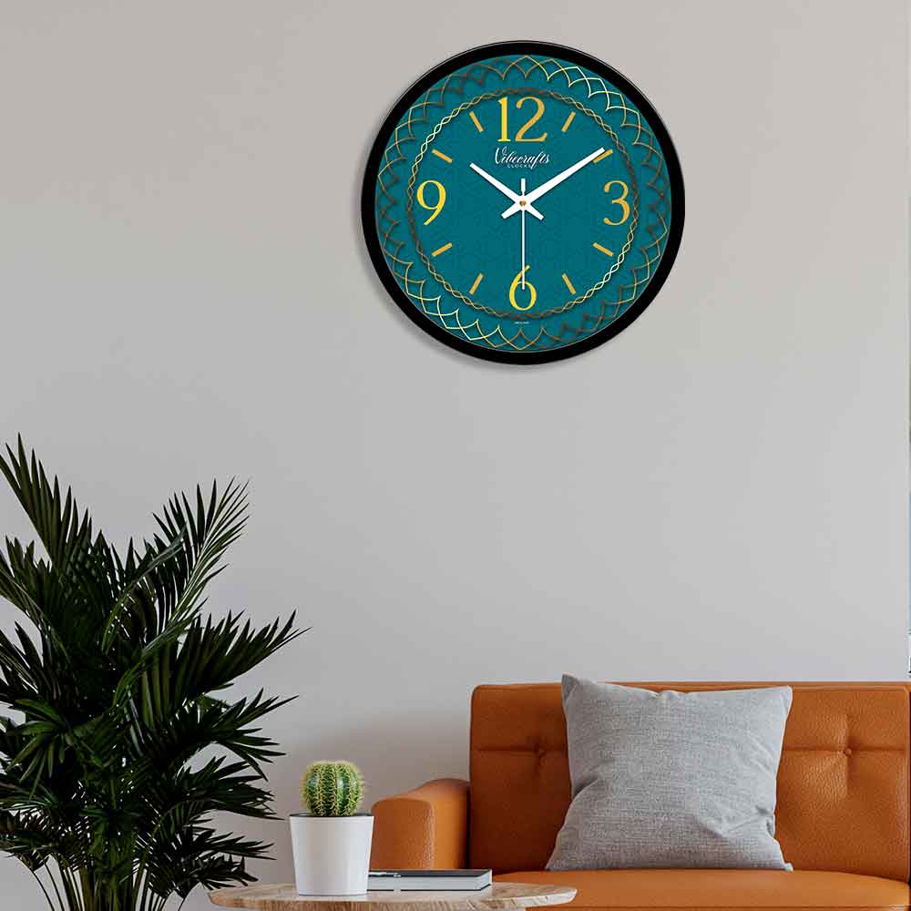 Geometric Modern Design Printed Wall Clock