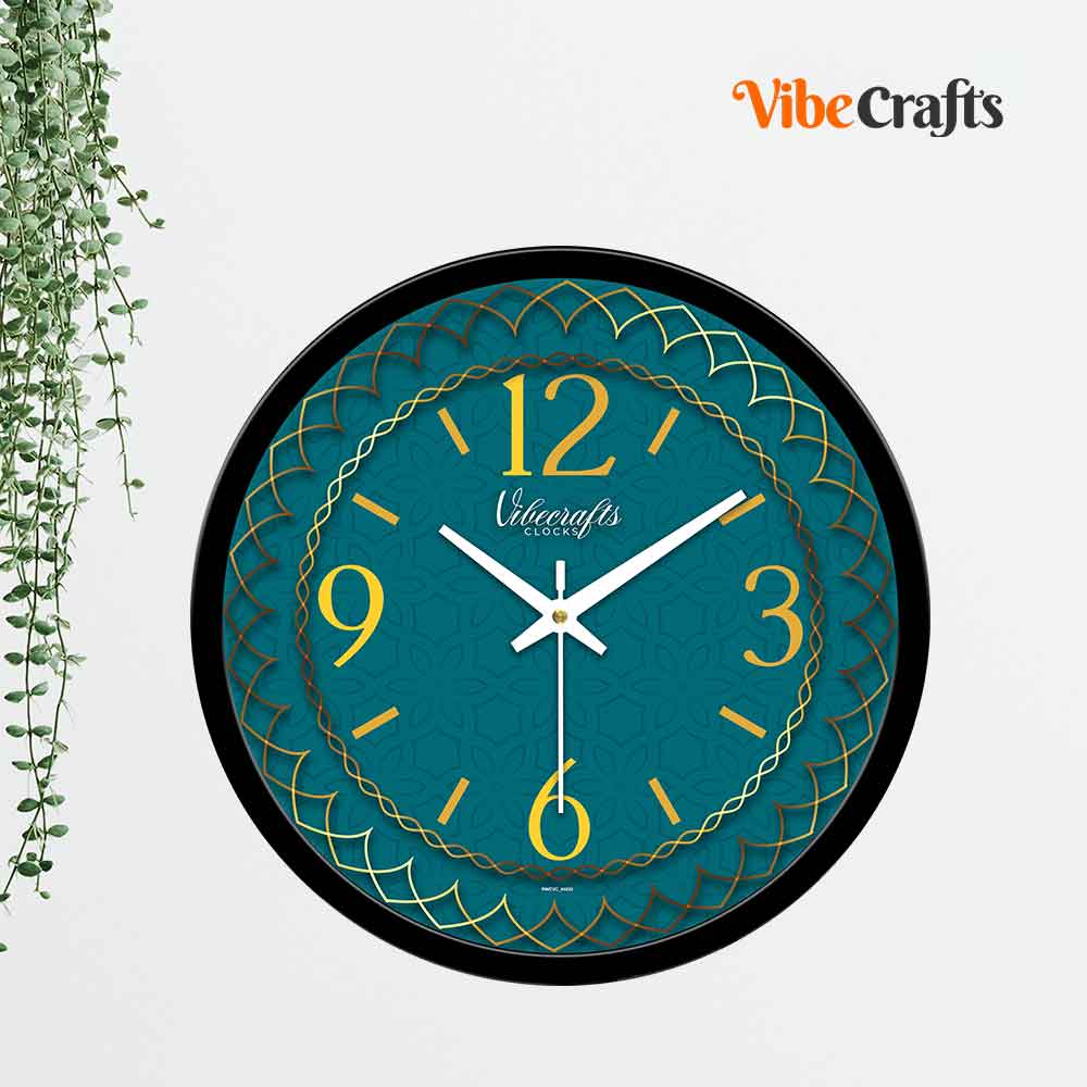 Geometric Modern Design Printed Wall Clock