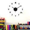 Gym Exercises Designer Big Size 3D Infinity Wall Clock