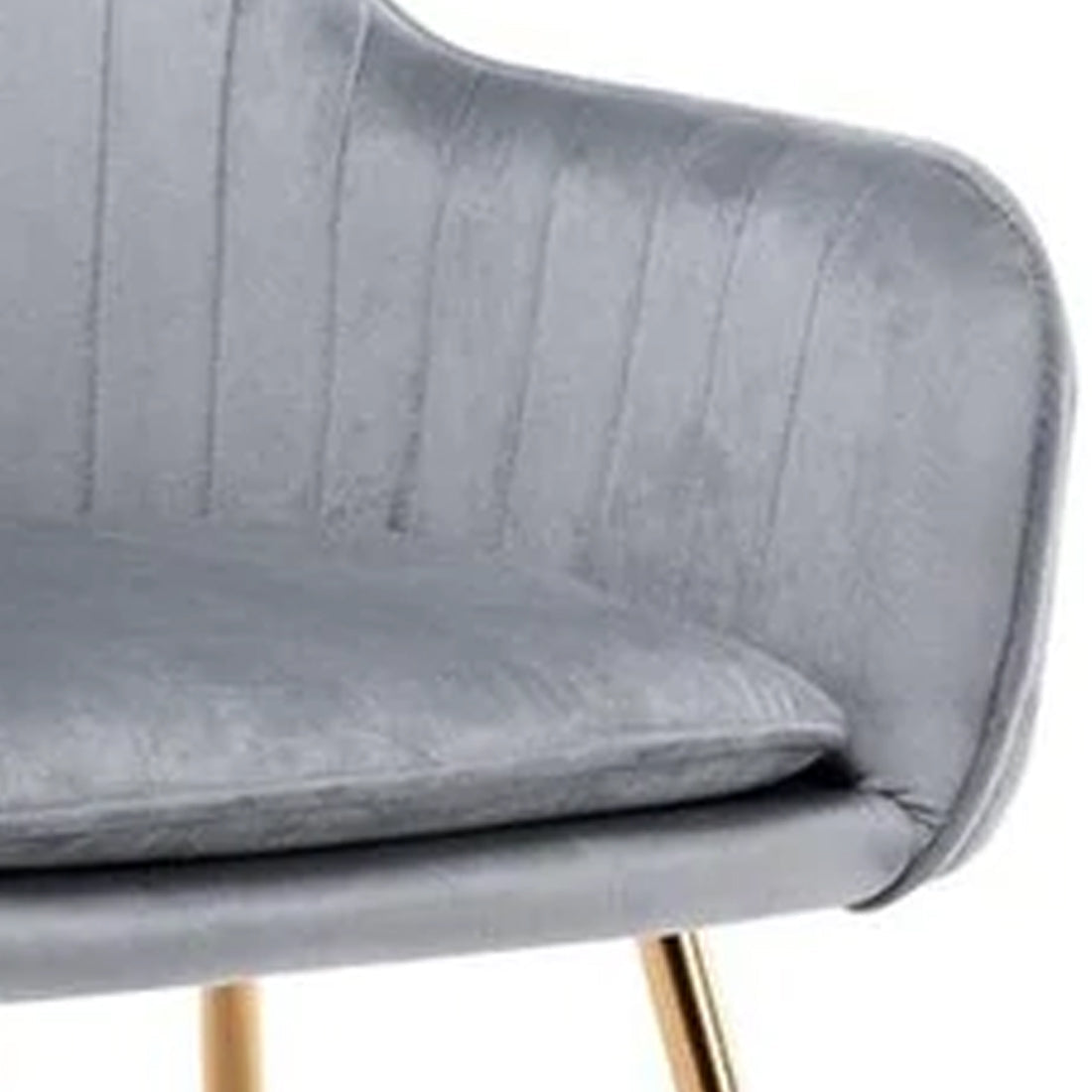 Back Luxury Grey Comfy Lounge Chair