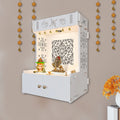 Beautiful White Temple for home