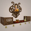 Lotus Pattern Small Wooden Temple