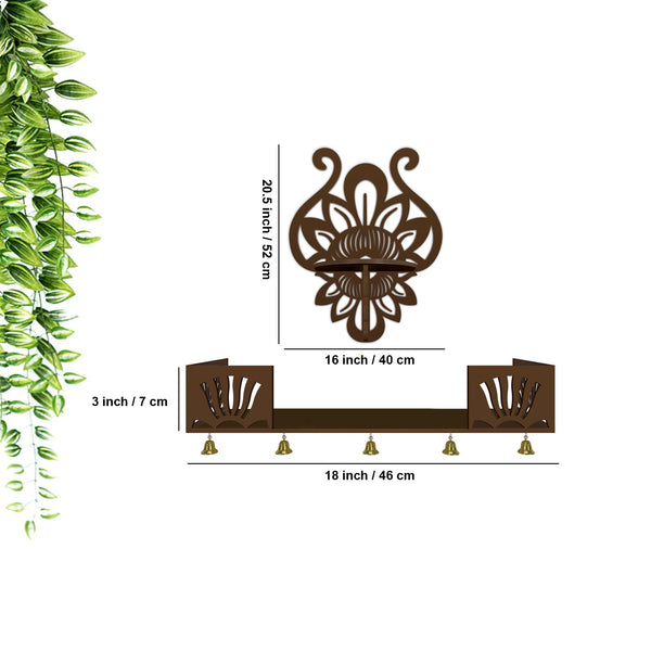 Lotus Design Wooden Temple