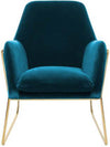 Glamorous Style Velvet Lounge Chair