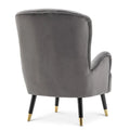Comfy Lounge Chair with Ottoman