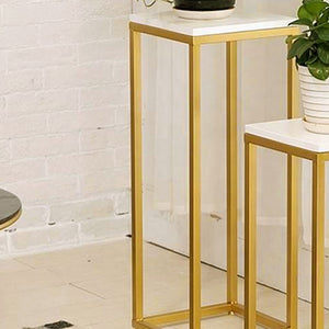 Golden Table Set of 3