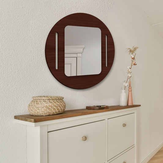 Wooden Wall Mirror