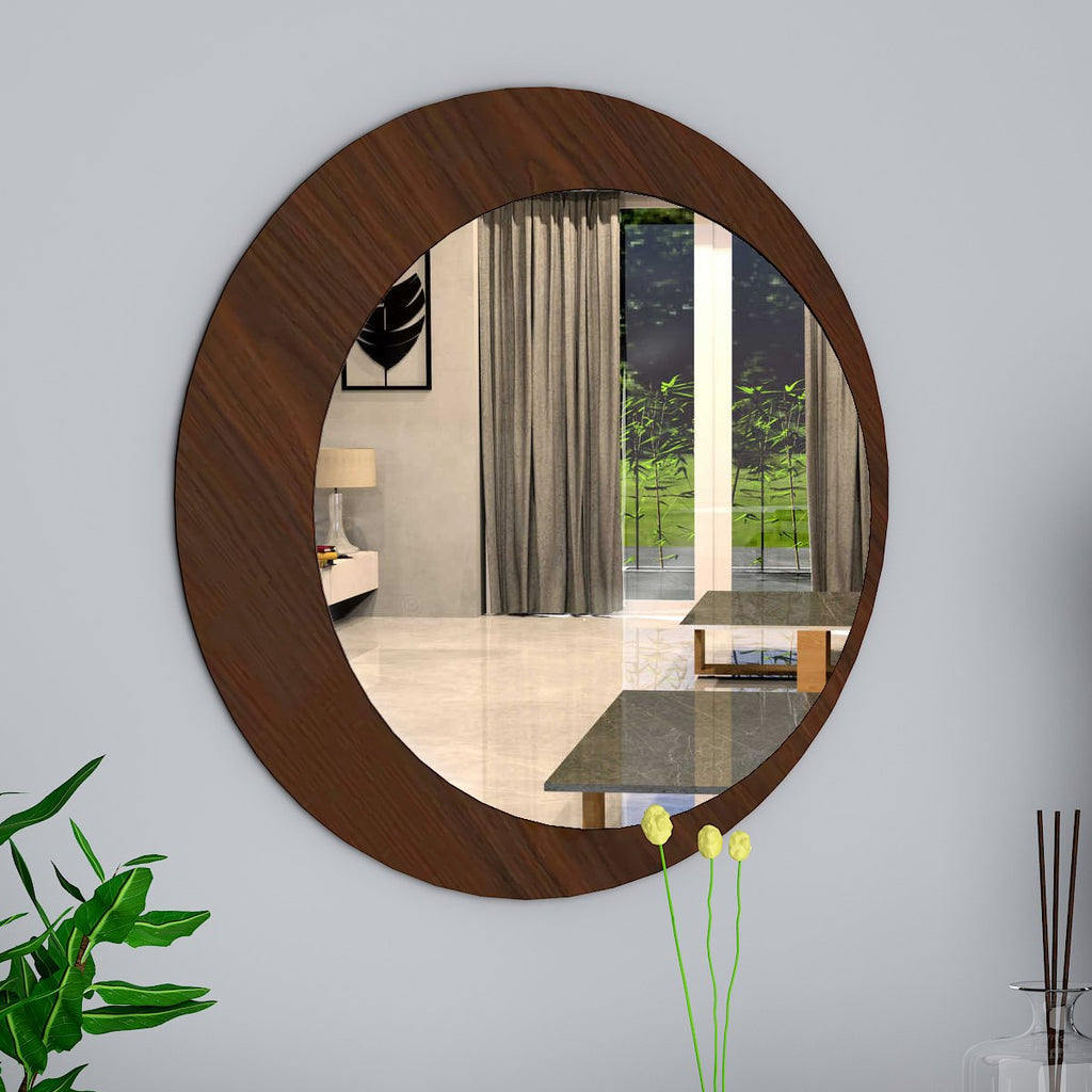 Wooden Wall Mirror