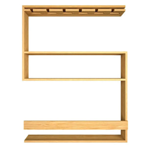 Modern Design Backlit MDF Bar Wall Shelf 