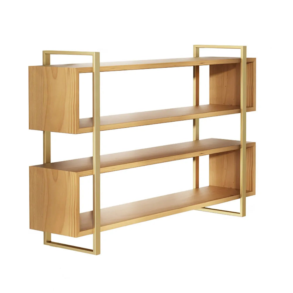  Designer Bookshelf In Oak Finish