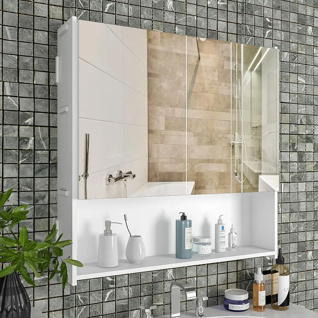 Premium Dressing Bathroom Cabinet with Mirror