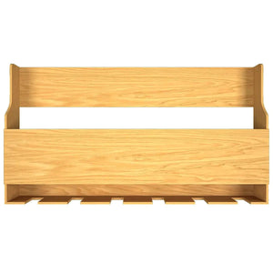 Premium Look Backlit MDF Mini Bar Wall Shelf 