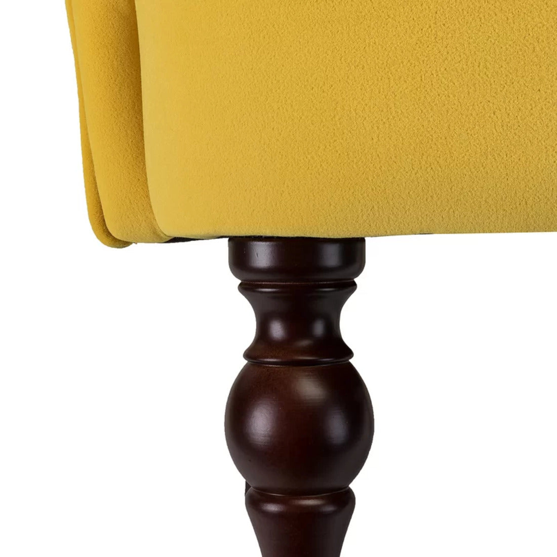 Yellow Velvet Sofa Lounge Chair