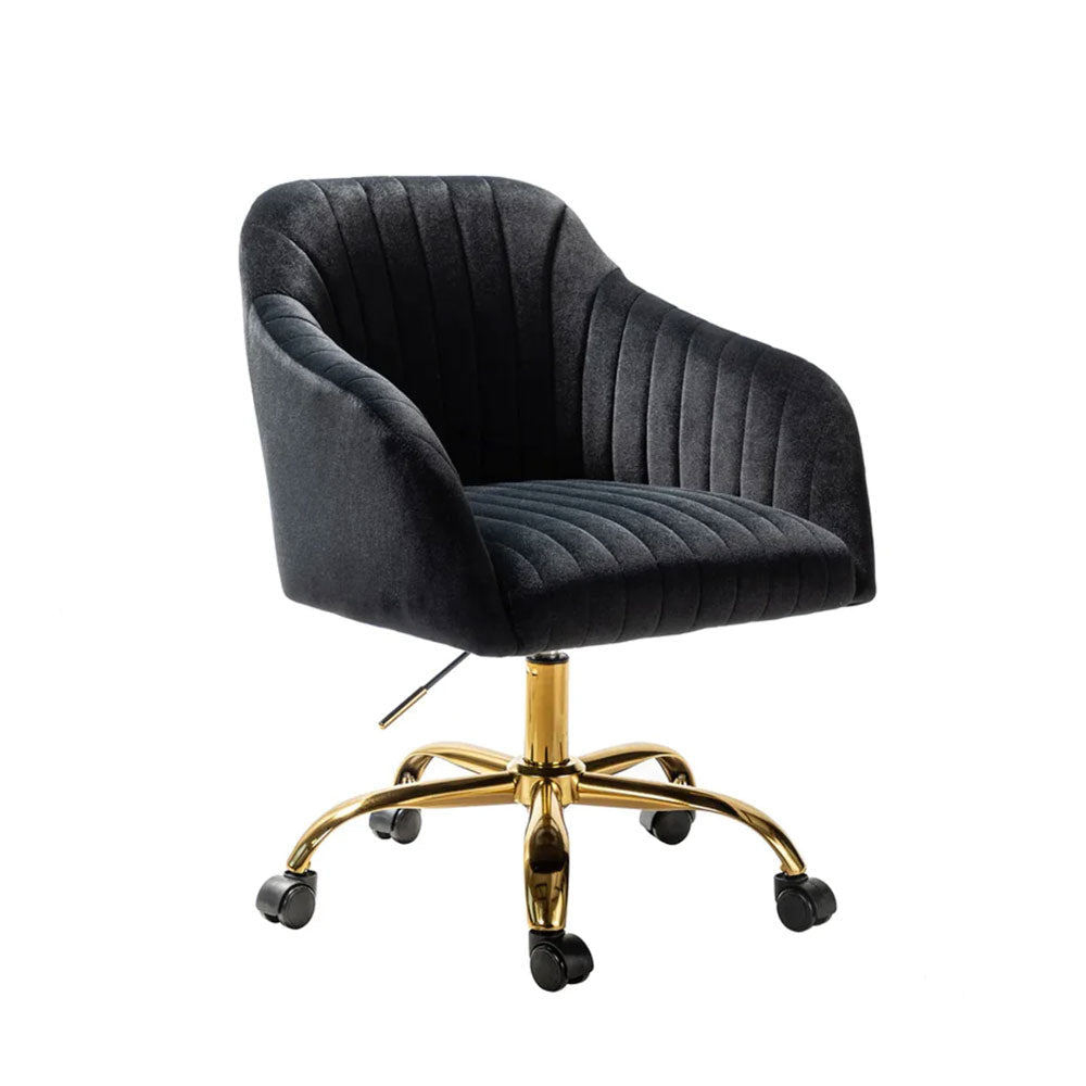 Premium Armchair with Golden Legs