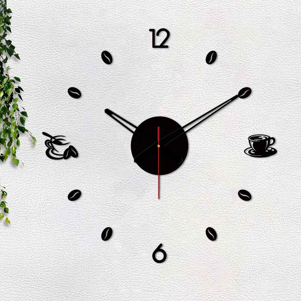 Tea Coffee Designer Big Size 3D Infinity Wall Clock