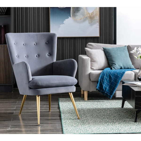 Lounge Chair with Ottoman