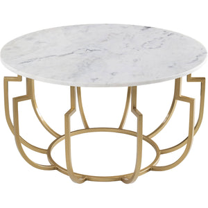 home decorative Unique Design White Marble Center Table 