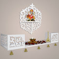 Pooja Mandir Design with Shelf
