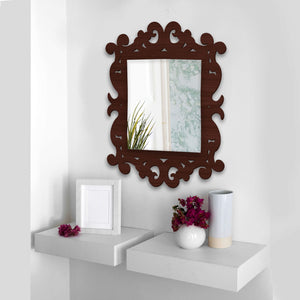 Wood Wall Mirror