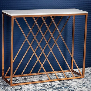 Unique Pattern Console Table 