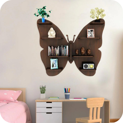 Mobile Wall Shelf