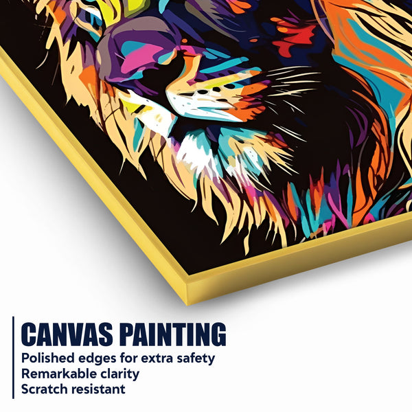 You Are The King Cotton Canvas Wall Painting